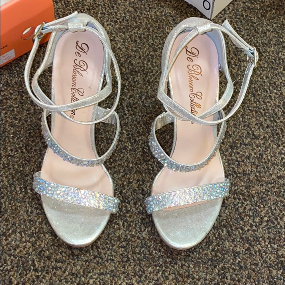 Swarovski crystal heels
